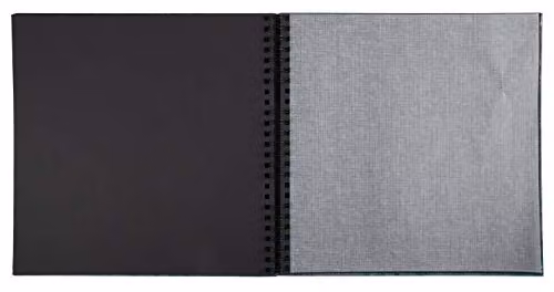 Exacompta Milano Spiral Photo Album, Black, 60 Pages, W: 22.5 cm, H: 32.5 cm – 4