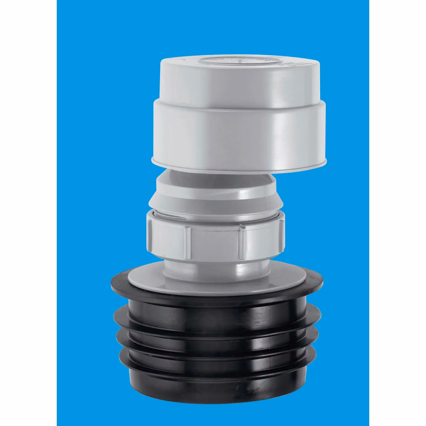 McAlpine VP50-100 Ventapipe 50 Air Admittance Valve with Dual Fit Synthetic in White – 2