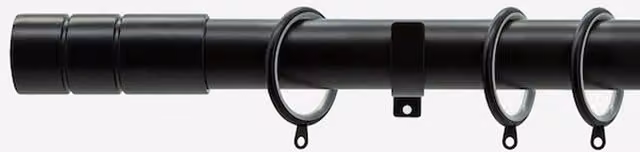 New Edge Blinds Teardrop Metal Curtain Pole, Gold, Length: 50 cm