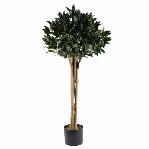 UV Protected Green Artificial Topiary Tree, H 120 cm x W 50 cm x D 50 cm – 1