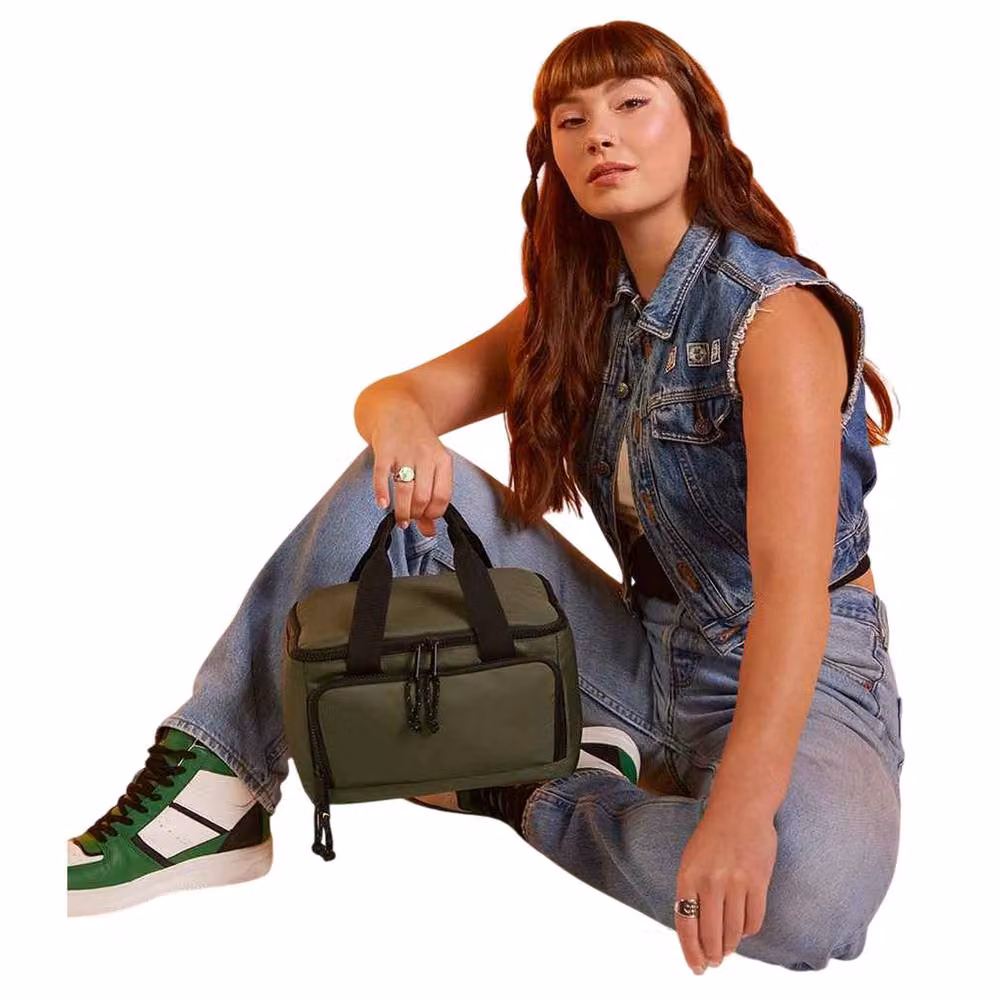 Bagbase Insulated Mini Cooler Bag in Green – 2