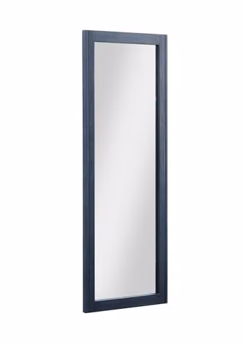 Baumhaus Splash of Blue Extra Long Rectangular Wall Mirror in Blue and White, H 55 cm x W 55 cm x D 55 cm