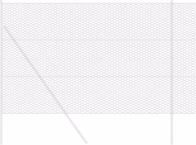 Berkfield Home Hexagon Steel Fence in Dark Grey, 1.6 x 25 m