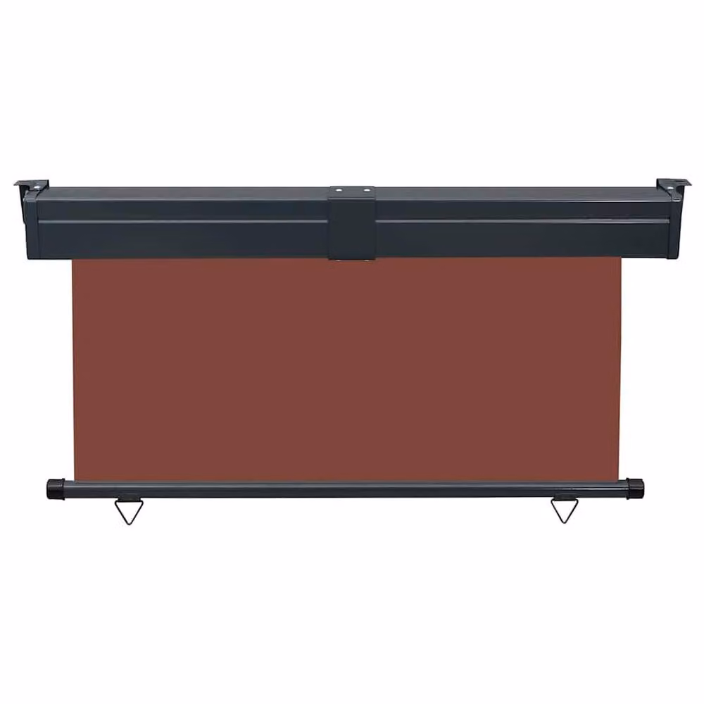 Berkfield Home Stylish Balcony Side Awning in Brown, W: 140 cm x H: 250 cm – 2