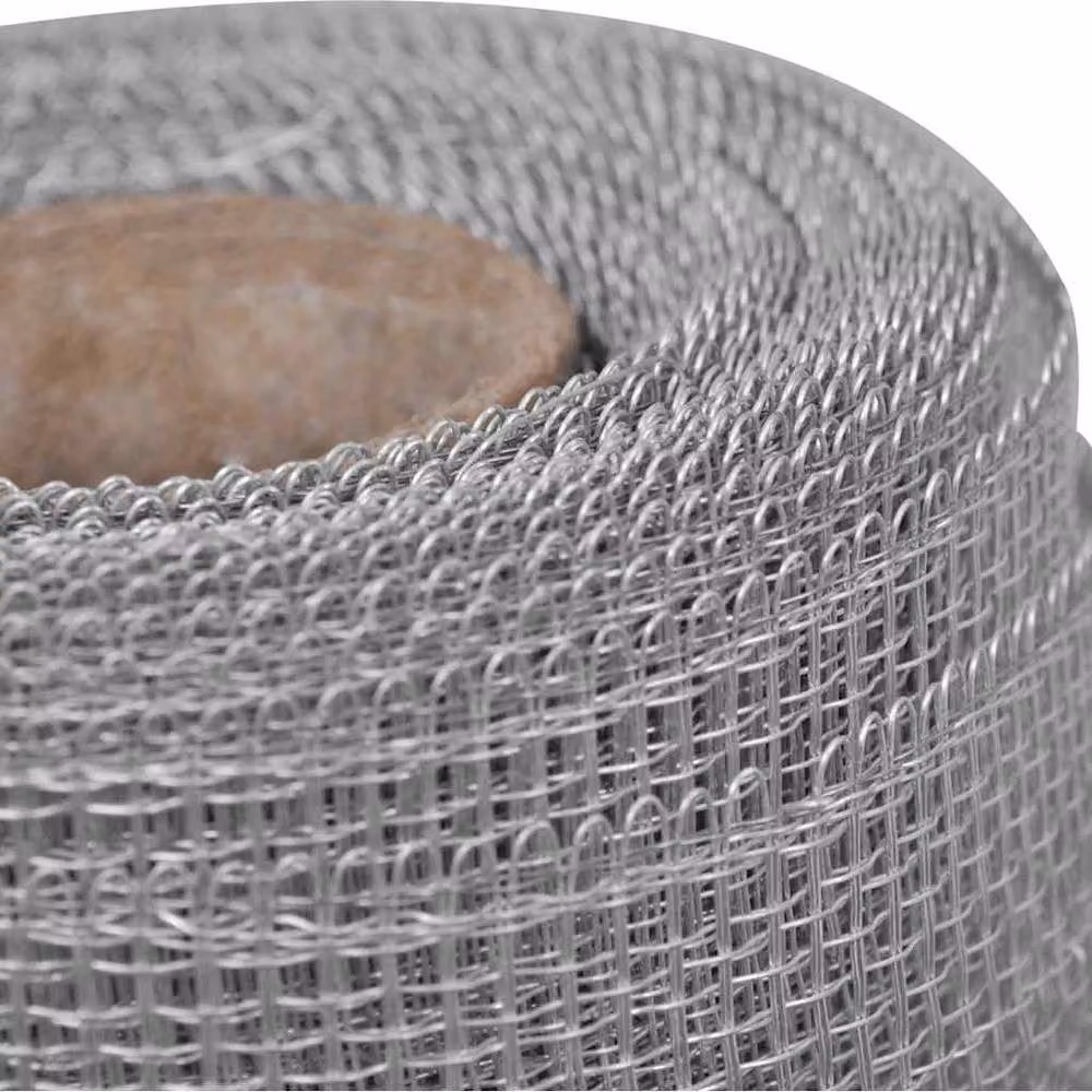 Berkfield Home Aluminium Mesh Screen, Silver, W: 100 cm, H: 1000 cm – 2