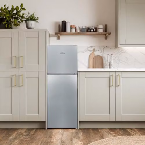 Willow Silver Small Top Mount Fridge Freezer 138L, W/D/H: 48.5 x 42 x 128.18 cm – 2