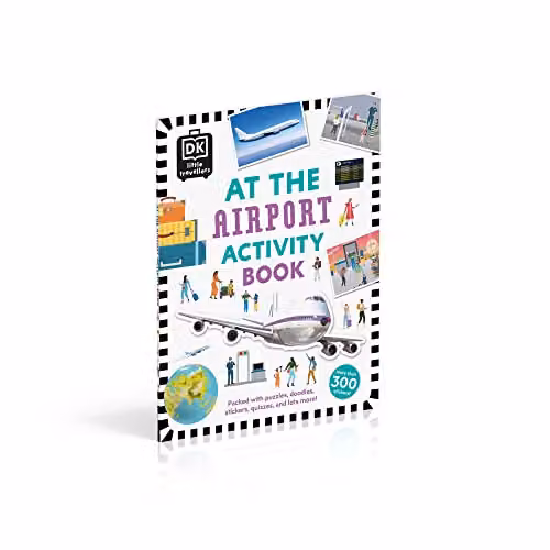 DK At the Airport Activity Book with over 300 Stickers, Multicolour – 3