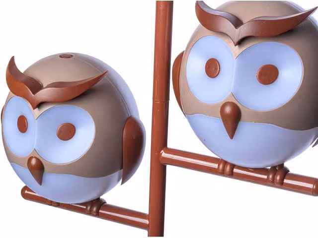Milagro Owl Ceiling Lamp in Brown