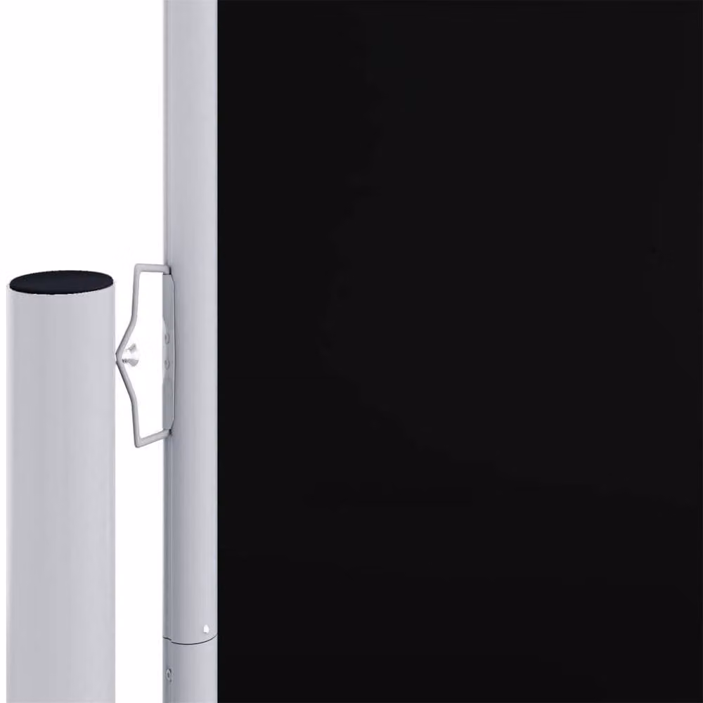 Berkfield Home Retractable Roller Side Awning in Black, W/H: 1200 x 160 cm – 3