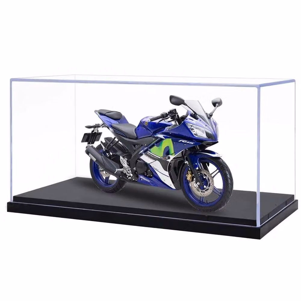 FORGEVIO Clear Acrylic Display Case Plastic Box W/D/H: 26 x 13 x 13 cm – 2