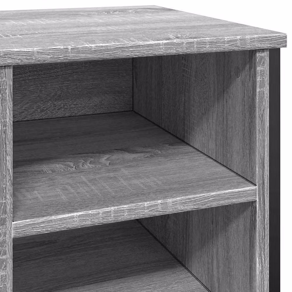 Berkfield Home Grey Sonoma Shoe Cabinet W/D/H: 90 x 38 x 61.5 cm – 4