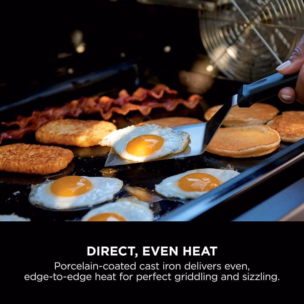 Ninja Propane Full Flat Plate Gas Cooker in Black XSKFULGRDLEUK – 2