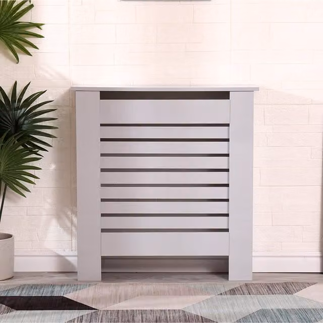 HMD Furniture Grey Radiator Cover Display Console Table