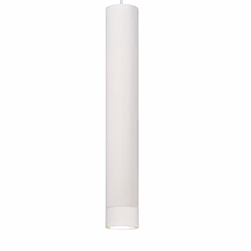 Netlighting Helam Tuba Straight Bar Pendant Ceiling Light White 60cm – 1