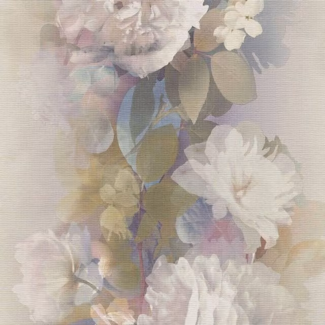 Erismann Aurora Floral Botanical Textured Vinyl Wallpaper in Purple