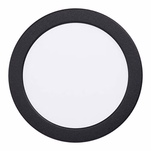 Loops Black Metal LED Recessed Wall and Ceiling Flush Downlight 10.5W – 1
