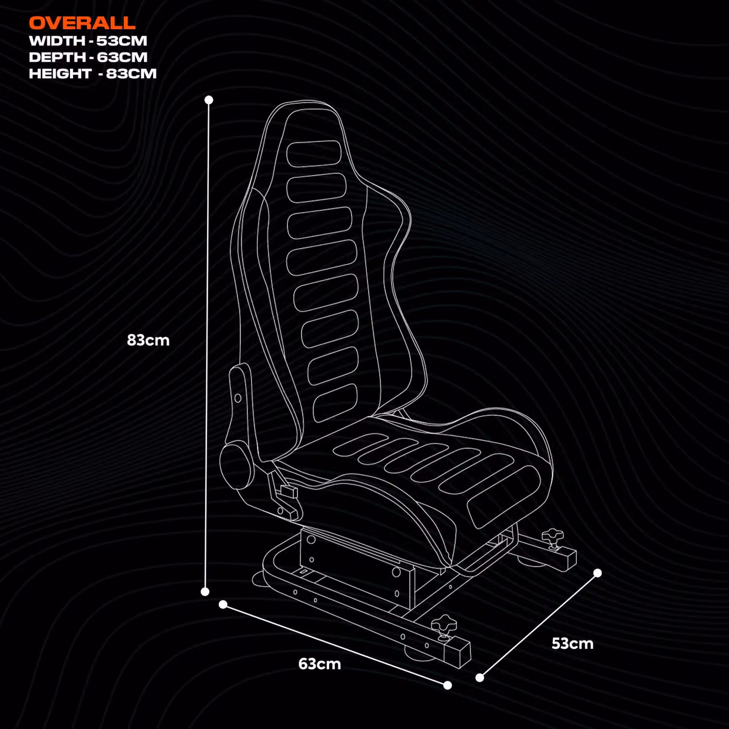 X Rocker XR Racing Chicane Racing Seat Gaming Chair in Black and Red – 2