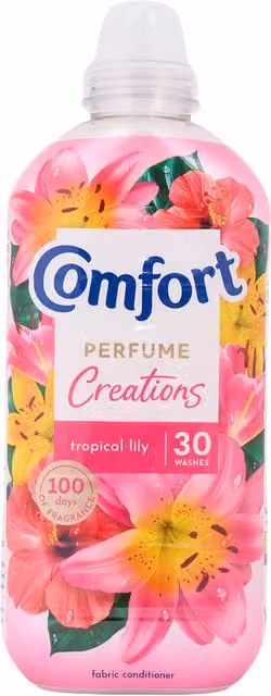 Comfort Perfume Creations Fabric Conditioner Tropical Lily Pink