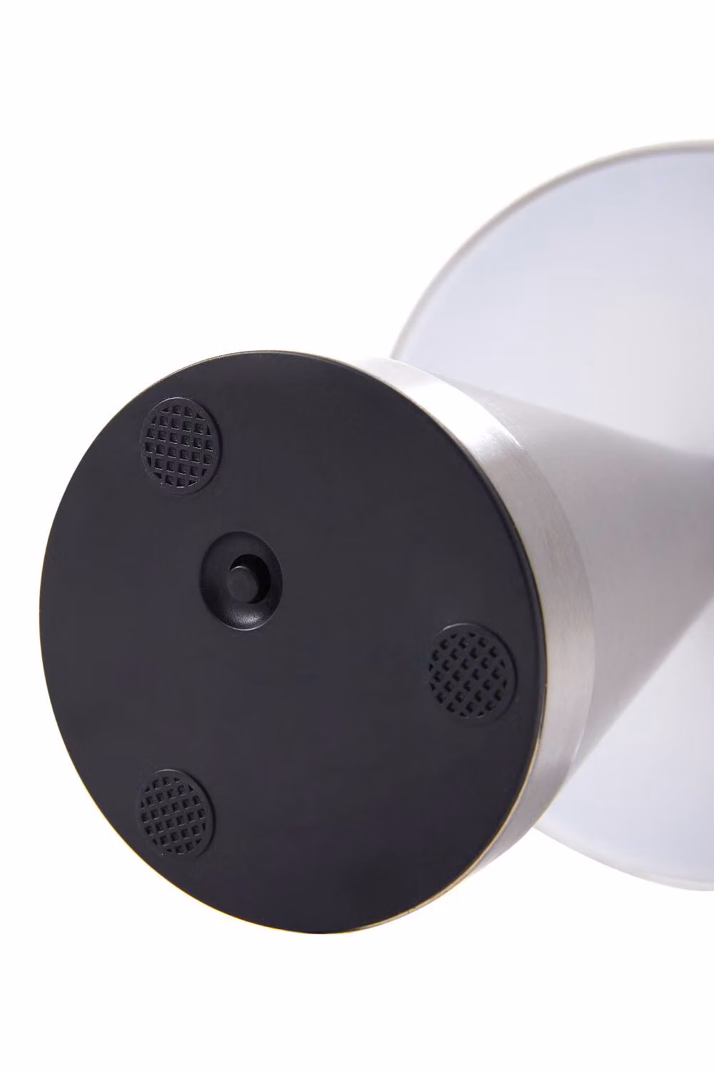 H&O Direct Mushroom Shape Rechargeable Dimmable Table Lamp Night Light in Silver – 6