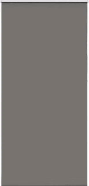 Berkfield Home Grey Blackout Roller Blind, Thermal Insulating Polyester, W: 115 cm, H: 210 cm – 1