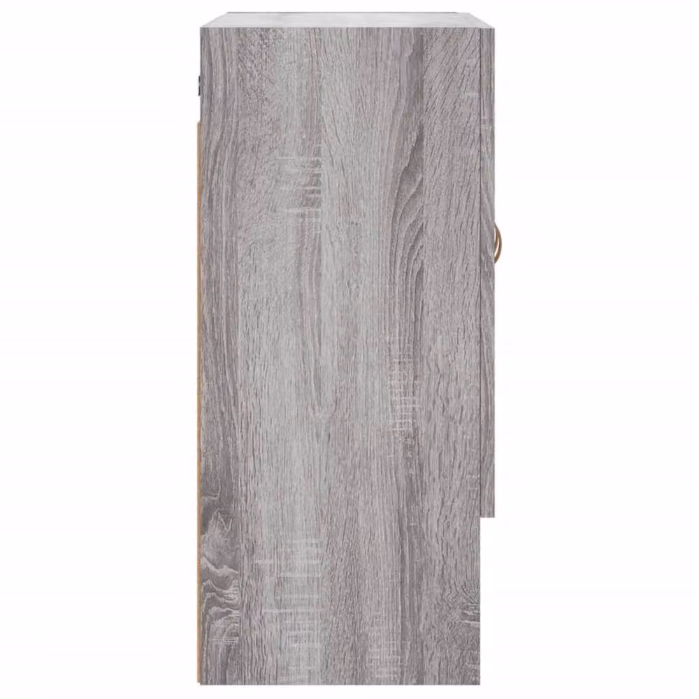 Berkfield Home Wall Mounted Cabinet in Grey Sonoma, W/D/H: 60 x 31 x 70 cm – 4