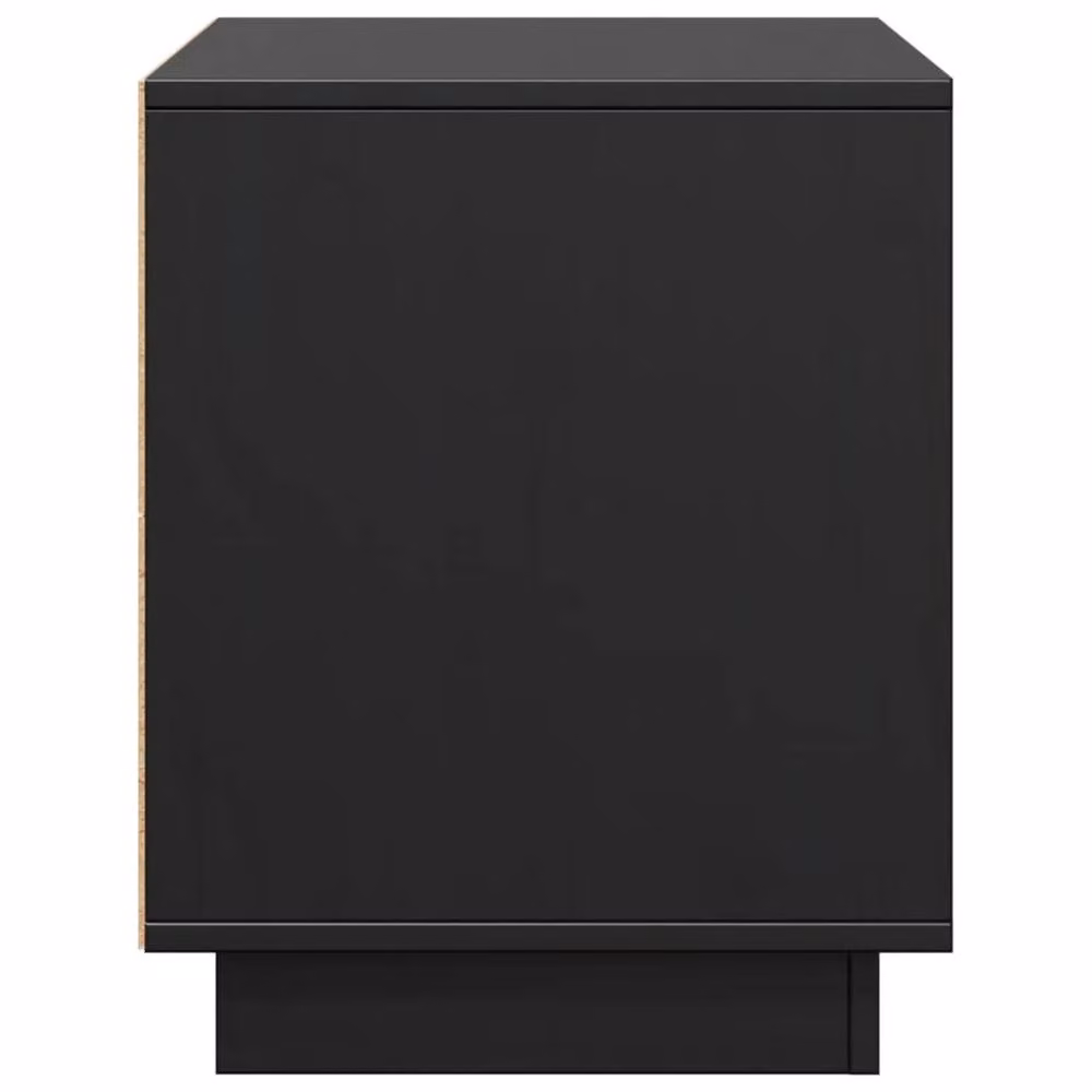 Berkfield Home Rustic Black Solid Wood Pine TV Cabinet W/D/H: 74 x 35 x 44 cm – 5