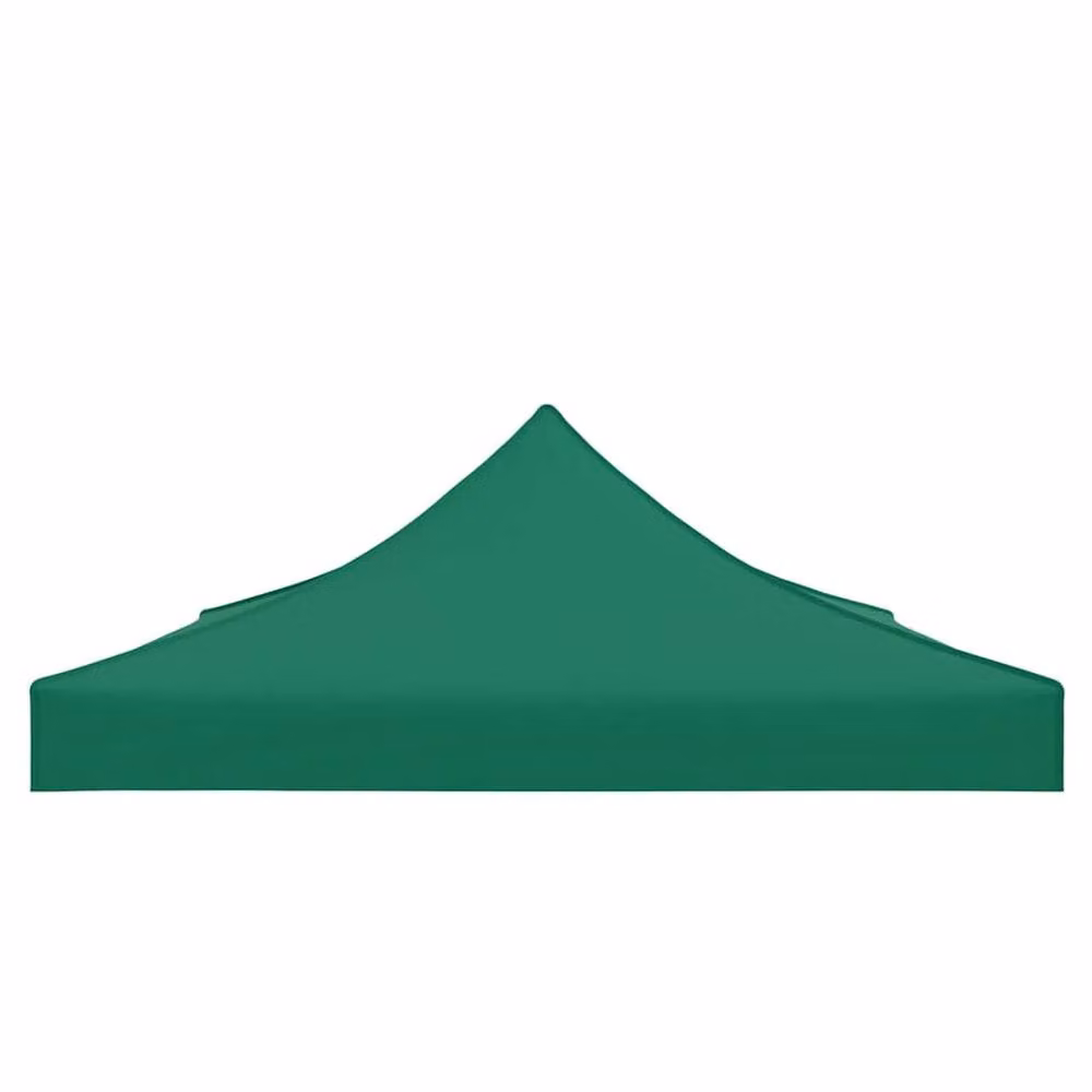 Berkfield Home Green PVC-Coated Party Tent Roof, W: 4.5 m, D: 3 m – 2