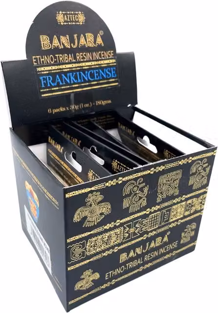 Banjara Tree Handcrafted Indian Aromatic Frankincense Resin, Brown