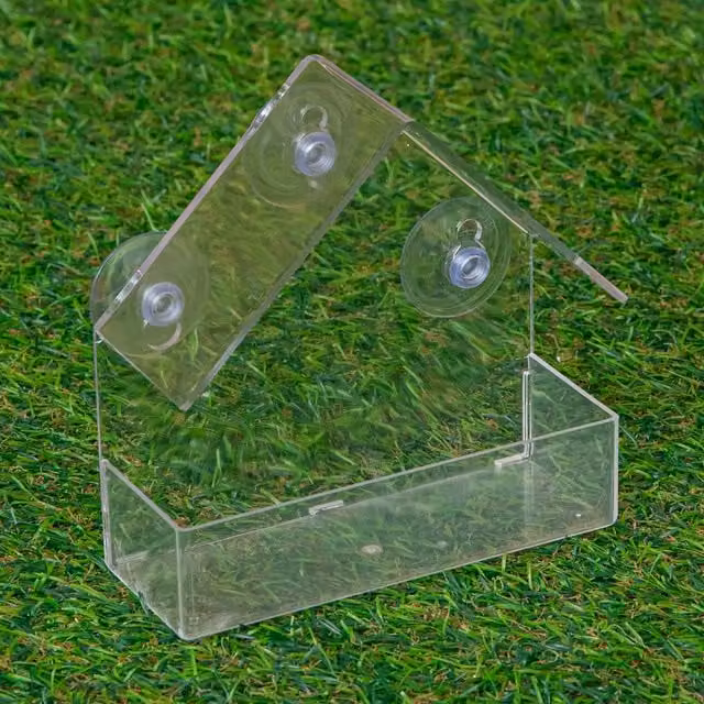 Kingfisher Transparent Plastic Window Bird Feeder BON-BFWINDOW