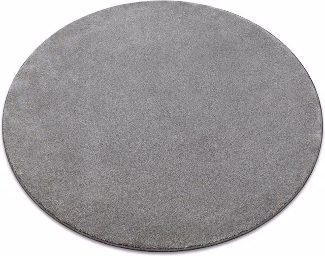 RugsX Round Discretion Grey Polyamide Rug, Diameter: 170 cm