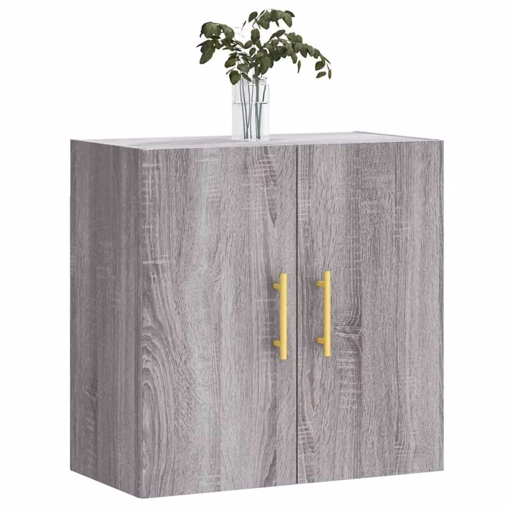 Berkfield Home Wall Cabinet in Grey Sonoma, W/D/H: 60 x 31 x 60 cm – 2