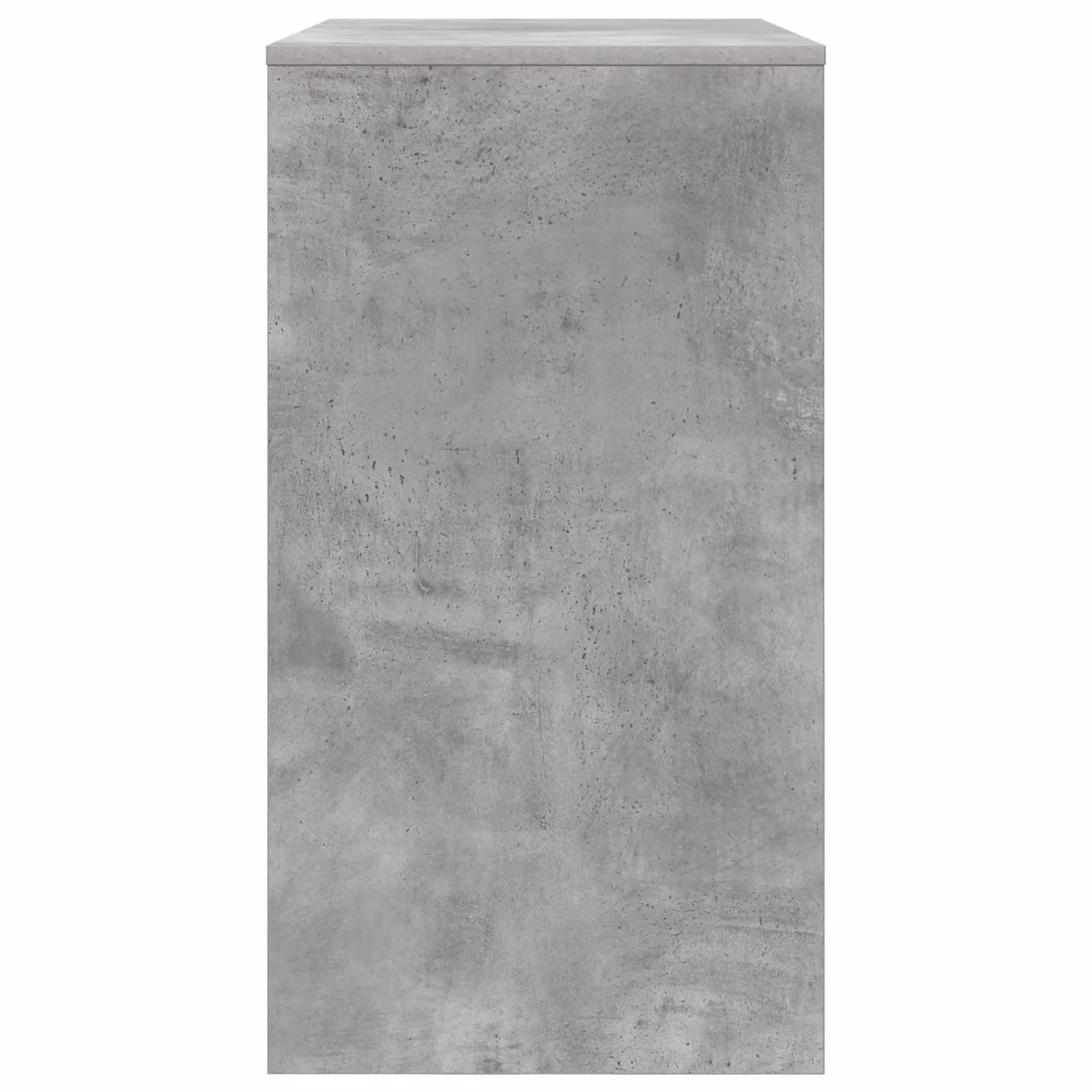 Berkfield Minimalist Computer Desk in Grey Concrete Effect Particle Board – 4