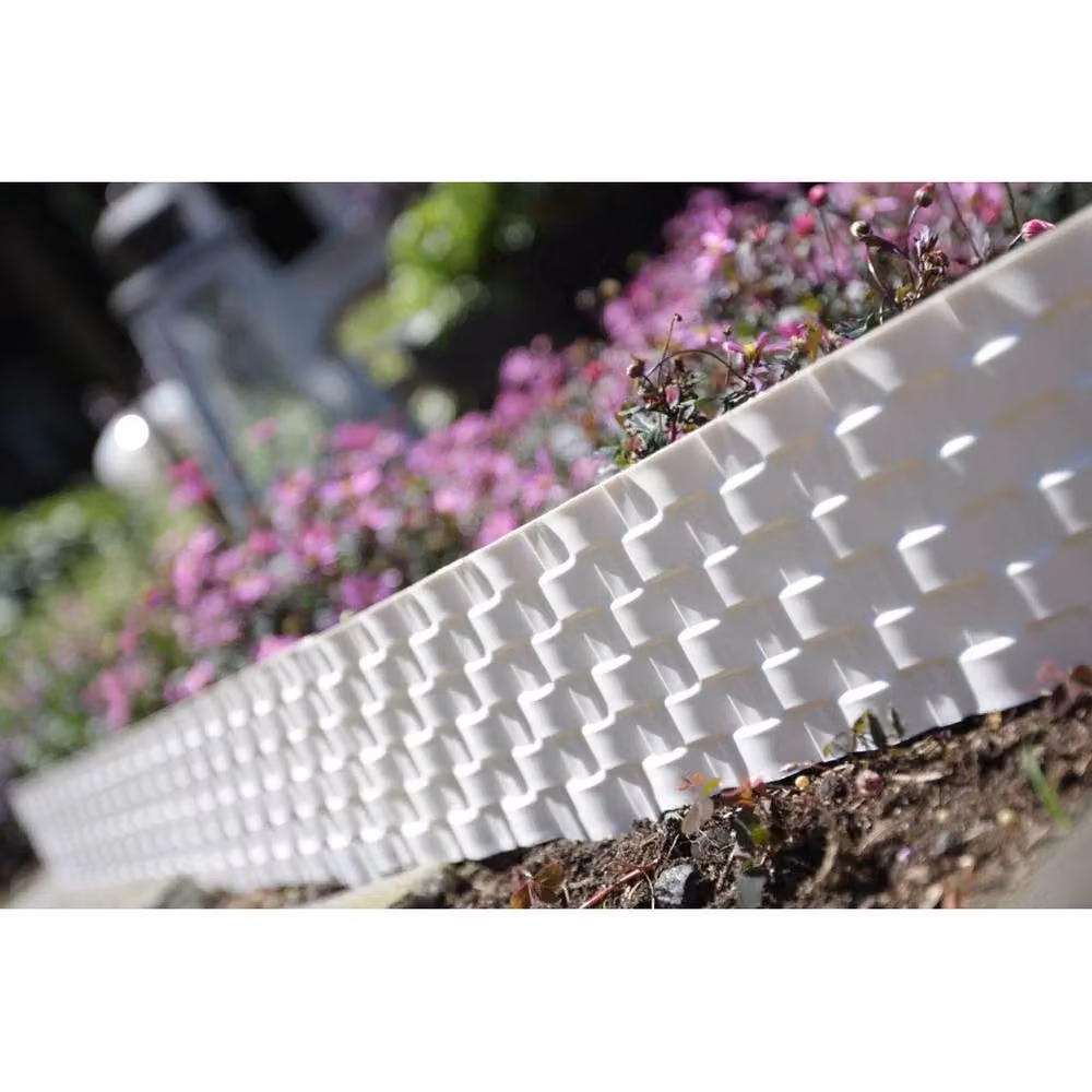 SPETLEK Rattan Style Lawn, Path and Border Edging in Grey – 3