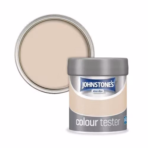 Johnstone's Colour Sample Tester Pot in Oatcake, 75ml