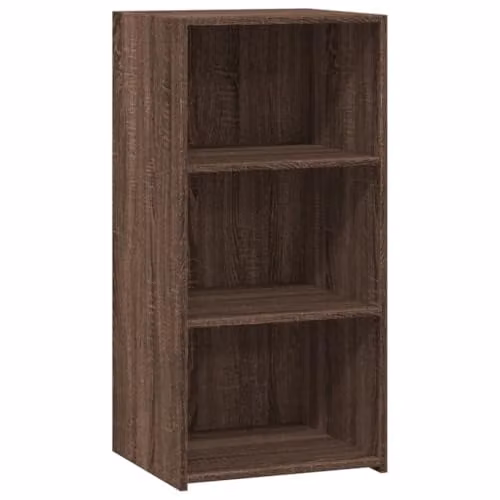 vidaXL Modern Sideboard in Brown Oak, W/D/H: 45 x 41 x 93 cm – 1