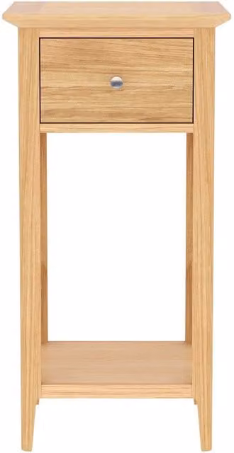 Rest Relax Keswick Oak Hall Table in Beige