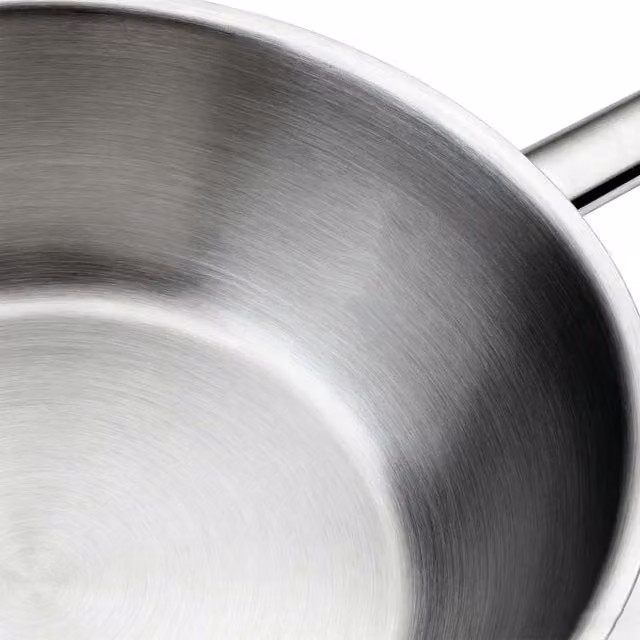 HomeKing 18cm Stainless Steel Uncoated Saucepan, Silver