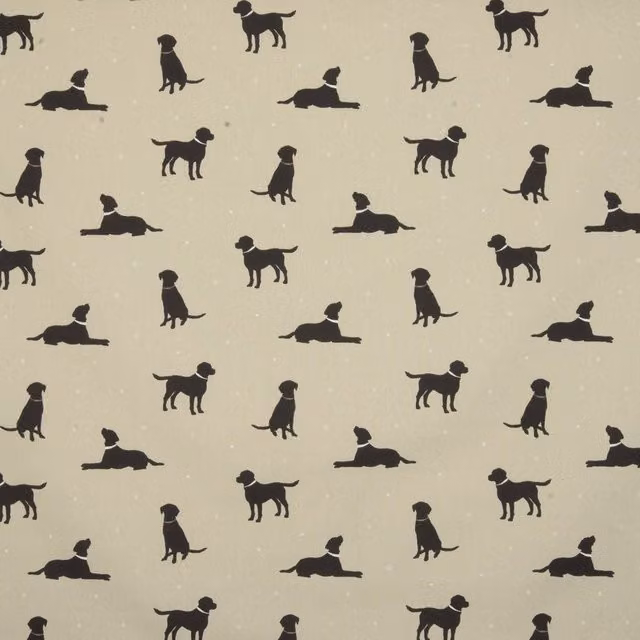 Clarke & Clarke Rover Fabric Linen in Beige