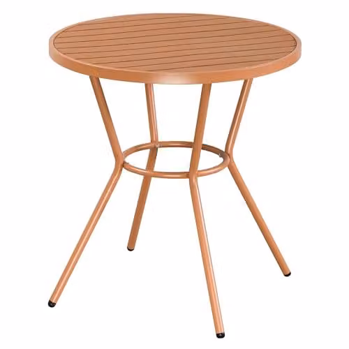 Core Products Rimini Bistro Round Dining Table for Garden and Patio, W/D/H: 70 x 70 x 75 cm – 1