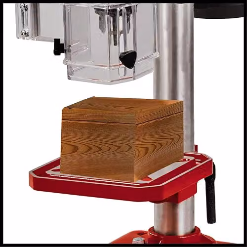 Einhell Red Benchtop Drill Press with 450W Motor and Variable Speed up to 2650rpm – 6