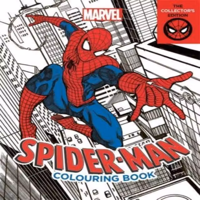 Marvel Spider-Man Colouring Book: The Collector's Edition Multicolour Paperback