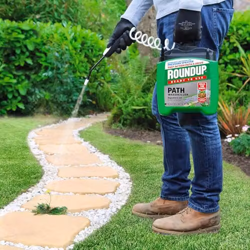 Roundup Path Weedkiller 5 l Ready to Use Pump N Go Spray – 2