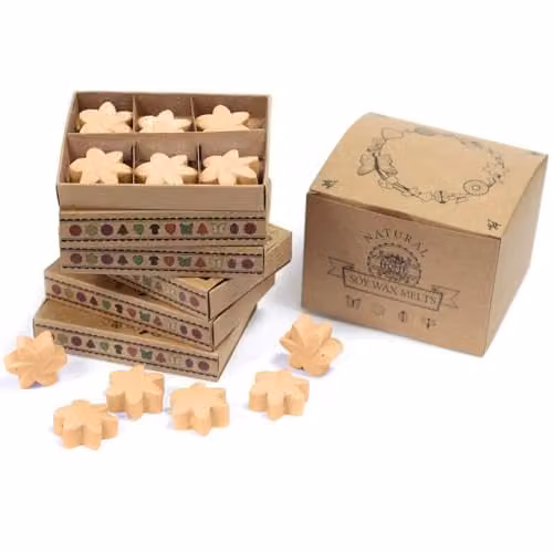 KDMD Midnight Jasmine Wax Melts, Box of 6, Beige