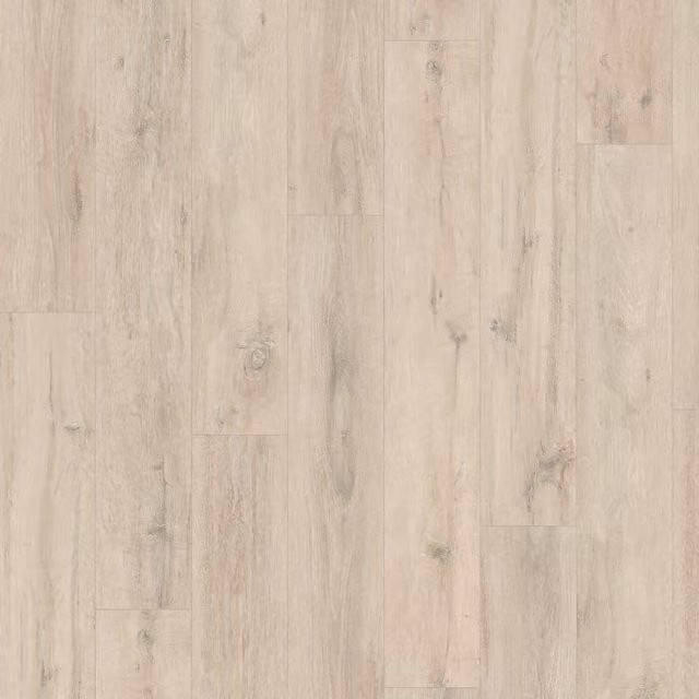 Egger 7mm Laminate Flooring Sample in Chalky Oak, Beige and Brown Scandinavian Style