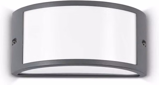 Netlighting Rex 1 Modern Up and Down Outdoor Wall Light, Anthracite, IP44, E27 – 2