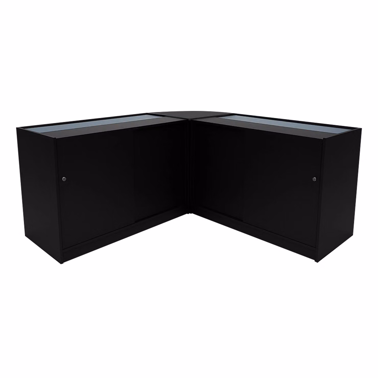 Monstershop Helios LED Shop Counter Set CM60 and 2 x K1500 in Black – 2