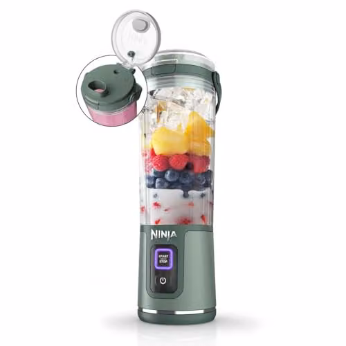Ninja Blast Cordless Portable Blender in Green, 0.53 l – 1