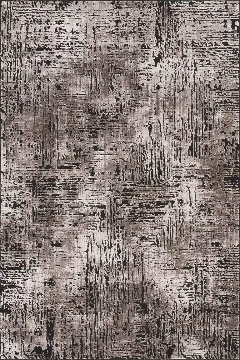 Desire Rugs Belgravia Modern Illusion Area Rug in Beige, W/D/H: 120 x 170 cm