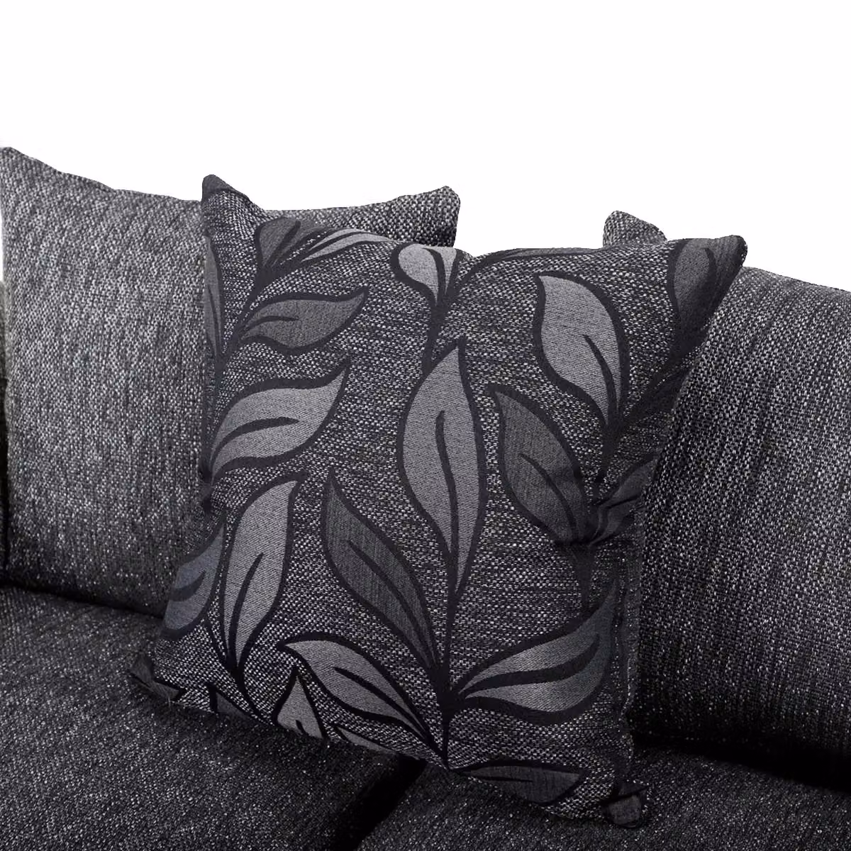 Furnishings For Less UK Byron Dundee Chenille Fabric 2 Seater Sofa in Grey – 3