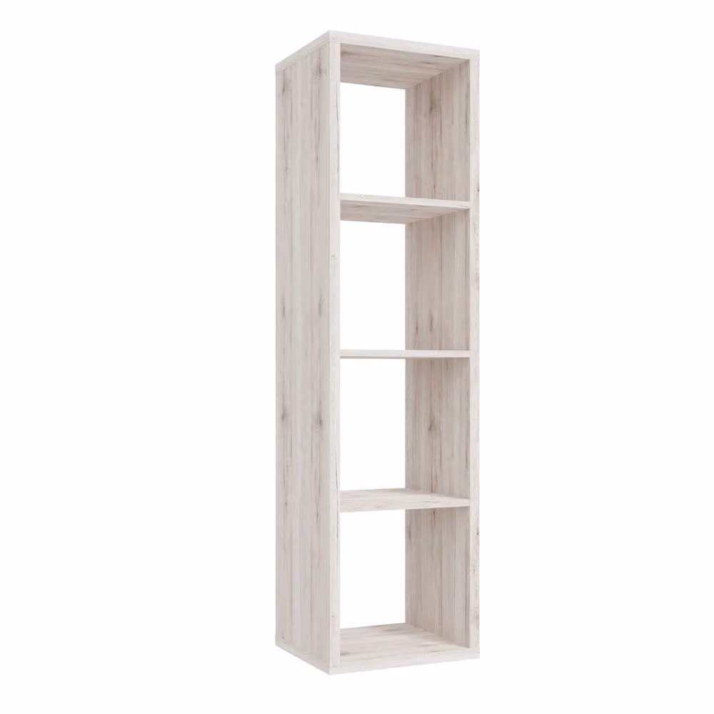 Wyld Haus Mauro 3 Shelf Storage Unit in Sand Oak – 2